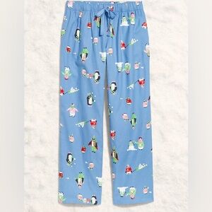 Old Navy women’s size M Pajama Bottoms with Penguin Design